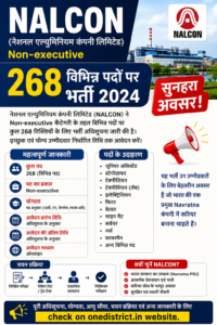 NALCON Non-executive 268 various posts recruitment notification out